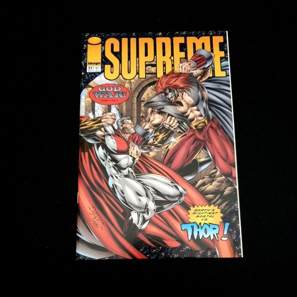 Image Comics Supreme God War 1 of 2 Nov 1994 21 Collection Book Hathaway Nocon